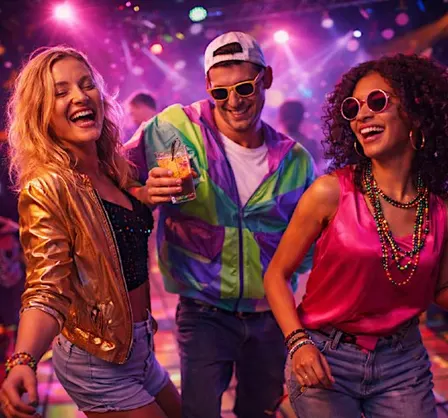 90s Disco - A FESTIVE THROWBACK