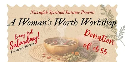 A Woman’s Worth: Grounding, Meditation & Womb Health Workshop (JAX)