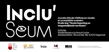 Journée d’étude/studiedag "INCLU'Seum" 2026