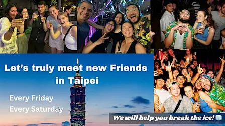 Saturday Taipei Social Night: Make New Friends & Language Exchange