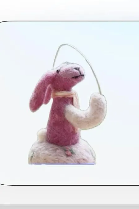 Needle Felting  Hare Workshop