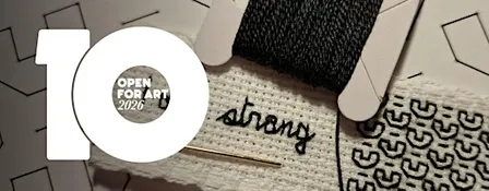 I am..’ blackwork embroidery bookmark workshop