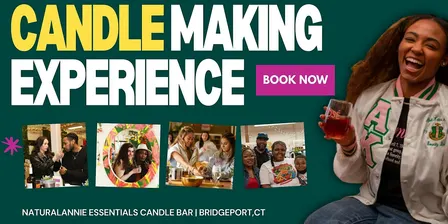 Weekday Candle Making Experience in Bridgeport,CT| Relax, Pour & Unwind