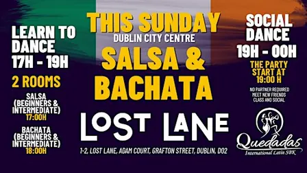 SUNDAY LATINO 2 ROOMS -Salsa & Bachata Classes & Social in Lost Lane