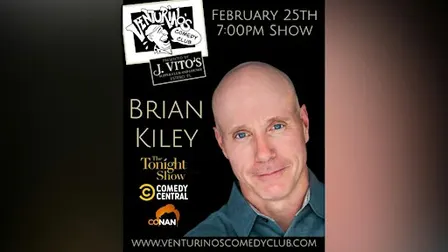 Brian Kiley at Venturino's Comedy Club!