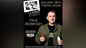Paul Morrissey at Venturino's Comedy Club!