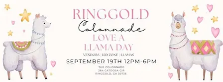 2nd Annual Ringgold Love A Llama Day