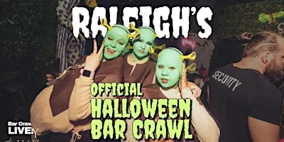 Raleigh Official Halloween Bar Crawl 2026 Bar Crawl LIVE!