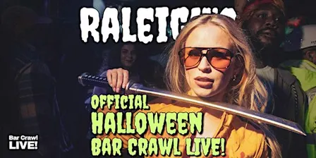 Raleigh Official Halloween Pub Crawl 2026 By Bar Crawl LIVE!