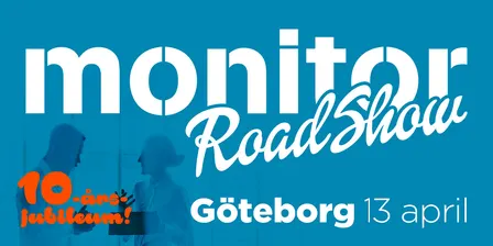 Monitor Roadshow 2027 Göteborg