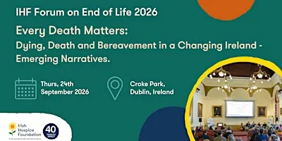 IHF Forum on End of Life 2026