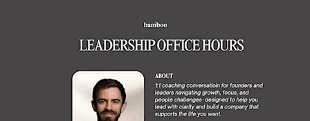 Leadership Office Hours