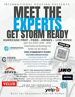 Meet the Experts: Roofing Happy Hour