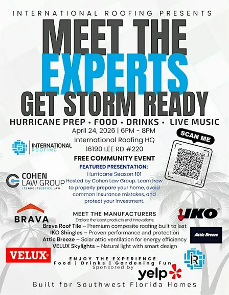 Meet the Experts: Roofing Happy Hour