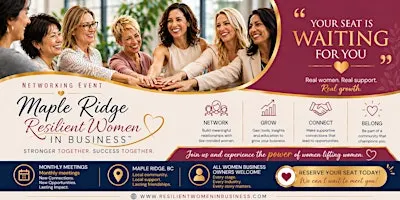 Maple Ridge Women In Business Networking Event