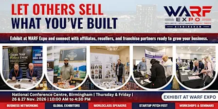 WARF Expo 2026 | Book Your Stand At Premier B2B Show
