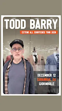 Wormhole Presents: Todd Barry