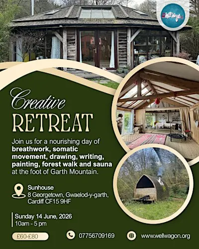 Creative retreat at Garth Mountain