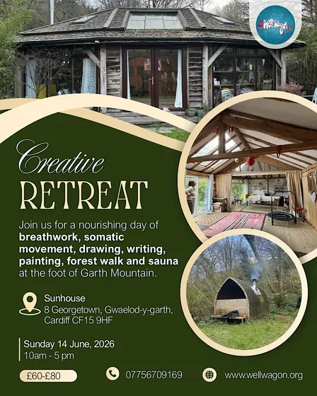 Creative retreat at Garth Mountain