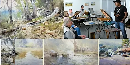 2 Day Weekend Watercolour Workshop in Canberra