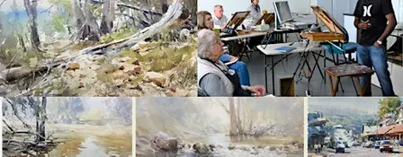 2 Day Weekend Watercolour Workshop in Canberra