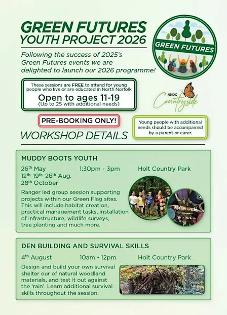 Green Futures: Muddy Boots Youth (11-19yrs)