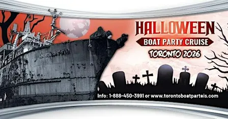 HALLOWEEN BOAT PARTY CRUISE TORONTO 2026 | TICKETS STARTING AT $25