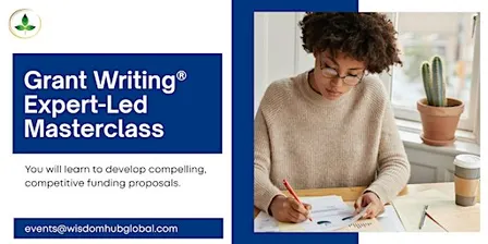 Grant Writing® 1 Day Expert-Led Masterclass in Charleston, SC | Wisdom Hub