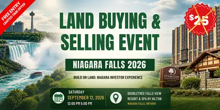 Land Buying & Selling Event – Niagara Falls 2026