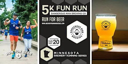 5k Fun Run x Dangerous Man Brewing Co. | 2026 MN Brewery Running Series
