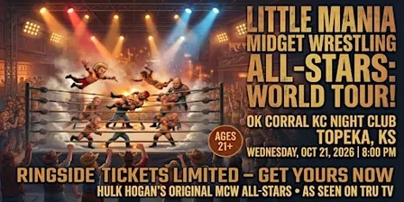 Little Mania Wrestling: Big Action, Tiny Wrestlers! Topeka, KS!