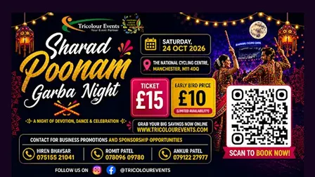 Sharad Poonam Garba Night (Manchester)