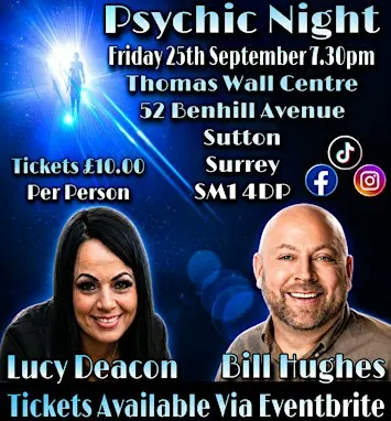 Psychic Night with Bill Hughes and Lucy Deacon