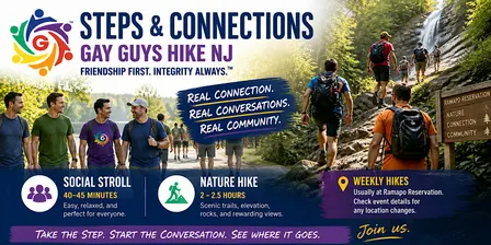Gay Guys Hike NJ: Steps & Connections