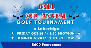 RNLL 2nd Annual Golf Tournament