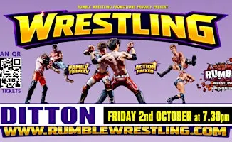 Rumble Wrestling Comes to Ditton 2026 Tour - KIDS FOR A FIVER Limited Offer