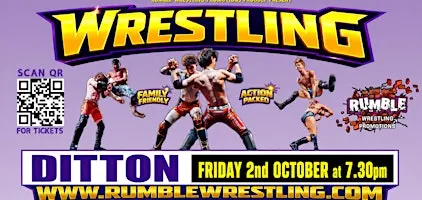 Rumble Wrestling Comes to Ditton 2026 Tour - KIDS FOR A FIVER Limited Offer