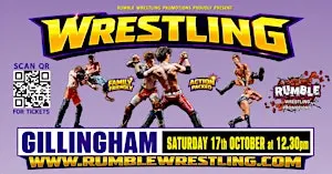 Rumble Wrestling comes to Medway - KIDS FOR A FIVER - LIMITED OFFER
