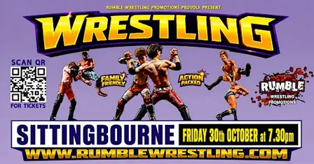 Rumble Wrestling comes to Sittingbourne  - HALLOWEEN SPECTACULAR