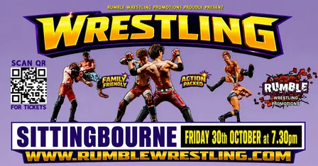 Rumble Wrestling comes to Sittingbourne  - HALLOWEEN SPECTACULAR