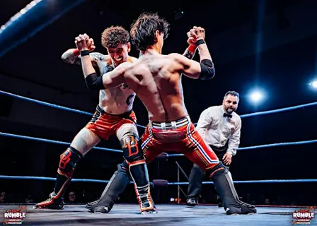 Rumble Wrestling comes to Ditton for a Christmas Cracker
