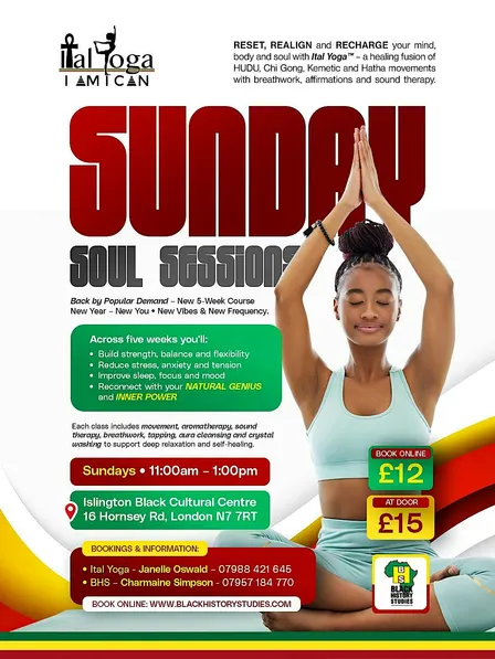 Ital Yoga™ Sunday Soul Session with International Basu Janelle Oswald