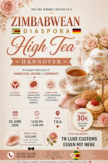 Zimbabwean Diaspora High Tea