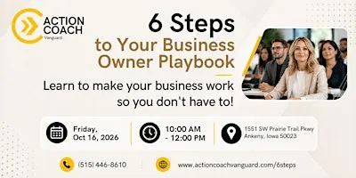 6 Steps to Your Business Owner Playbook