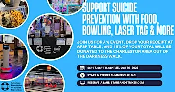 Bowling & Suicide Prevention: An Evening of Entertainment for a Good Cause