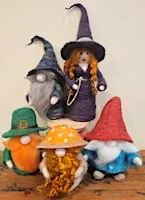 Forest Folks - Wet and Needle Felting Class with Anna Anderson