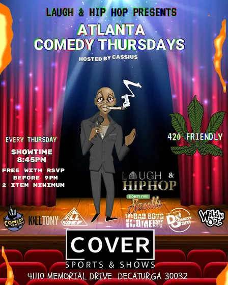 ATL COMEDY THURSDAYZ @ COVER SPORTS & SHOW