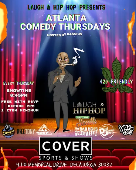 THE 420 ATL COMEDY TAKEOVER @ COVER SPORTS &  SHOW