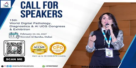 15th World Digital Pathology, Diagnostics & AI UCG Congress & Exhibition