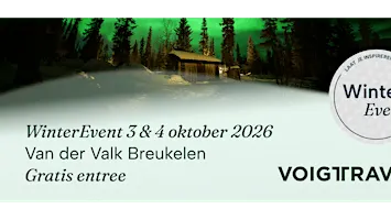 Voigt Travel WinterEvent 2026 - 3 oktober 2026 ochtend